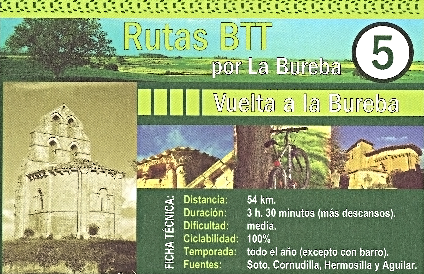 Rutas BTT, Comarca de La Bureba - Burgos - Ruta por el Románico de La Bureba - Burgos ✈️ Forum Castilla and Leon
